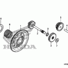 TRX500FE Пусковой механизм
