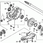 TRX500FPM Редуктор