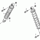TRX680FA Передние аммортизаторы