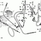 TRX500FPM Рычаги & переключатели & тросы
