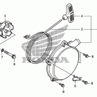 TRX500FA Ручной стартер