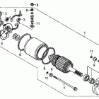 TRX250X Стартер