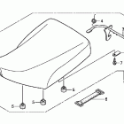 TRX500FPM Сидение