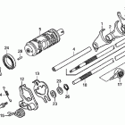 TRX500FPM Вилка переключения передач