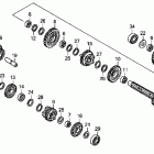 TRX250X Трансмиссия