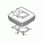 TRX250X Цилиндр