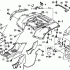 TRX500FPM Заднее крыло