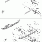 MX Z X-RS 800R PTEK Задняя подвеска