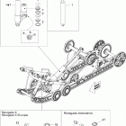 Renegade X 600HO ETEC Задний амортизатор