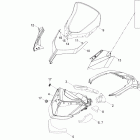 Expedition TUV 1200 REV-XU Стекло ветровое и консоль