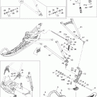 MX Z X 600RS Передняя подвеска и лыжи