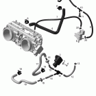 Expedition TUV 600HO SDI XU Корпус дросселя