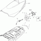 MX Z X 600RS Сиденье