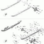 Renegade X 600HO ETEC Задняя подвеска