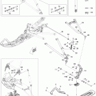 GSX Sport 550F Передняя подвеска и лыжи