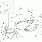 MX Z X 600RS Стекло ветровое и консоль