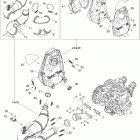 Summit Sport 600 01- exhaust system 500ss