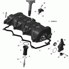 Expedition TUV 1200 REV-XU Головка цилиндров