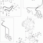 Skandic WT 600 Двигатель и крепление