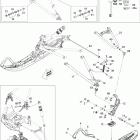 MX Z TNT 600 Передняя подвеска и лыжи