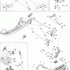 Renegade X 1200 Передняя подвеска и лыжи