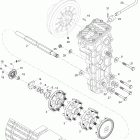 Skandic WT 600 Приводная система