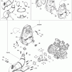 Summit X 600HO ETEC 01- exhaust system 600ho etec
