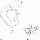 Skandic WT 600 Глушитель