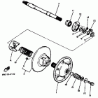 SR540F Secondary sheave sr540f