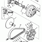 SR540F Primary sheave sr540d-e