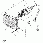SR540F Headlight sr540d-e-f