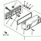 SR540F Taillight sr540f