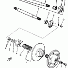 SR540F Secondary sheave sr540de