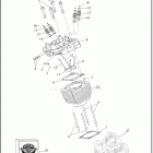 FLTRXSE 1TCL CVO ROAD GLIDE (2022) CYLINDERS, HEADS AND VALVES