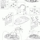 180 Challenger SE 255, 1x255 1503HO 09- tower and bimini top