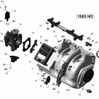 180 Challenger SE 255, 1x255 1503HO 02- air intake manifold and throttle body v2