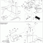 180 Challenger SE 255, 1x255 1503HO 09- front console and glove box