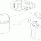 150 Speedster 155 (1503NA) 09- storage compartment, front 2