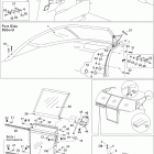 230 Challenger SP 310, 2x155 1503NA 09- windshield, fixed