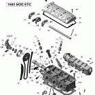 210 Wake with Tower, 2x215 1503SCIC ETC Головка цилиндров