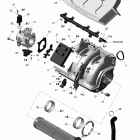 180 Challenger 215, 1x215 1503SCIC Коллектор воздухозаборника и корпус дросселя