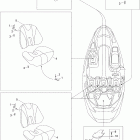 150 Speedster, 1 x 255 HO Сиденье