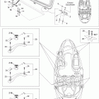150 Speedster, 1 x 255 HO 09- central cover and accessories