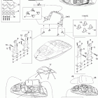 180 Challenger SE, 1 x 255 HO 09- tower and bimini top