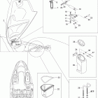Speedster 150 215IC 09- storage compartment, front