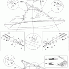 Speedster 150 155NA 09- tower and bimini top