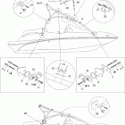 Speedster 150 215IC 09- tower and bimini top