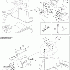 Challenger 180 215 IC 09- front console and glove box