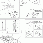 Speedster WAKE 215IC 09- engine compartment and accessories
