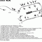 Challenger 230 155NA Жгут проводов двигателя